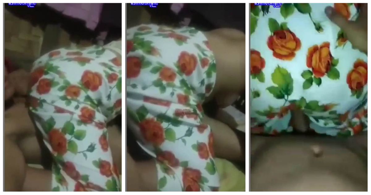 အိမ်သူအိုးအတောင့်ကြီး ကို ထမိန်မချွတ်ဘဲလှန်ပြီးကြုံး