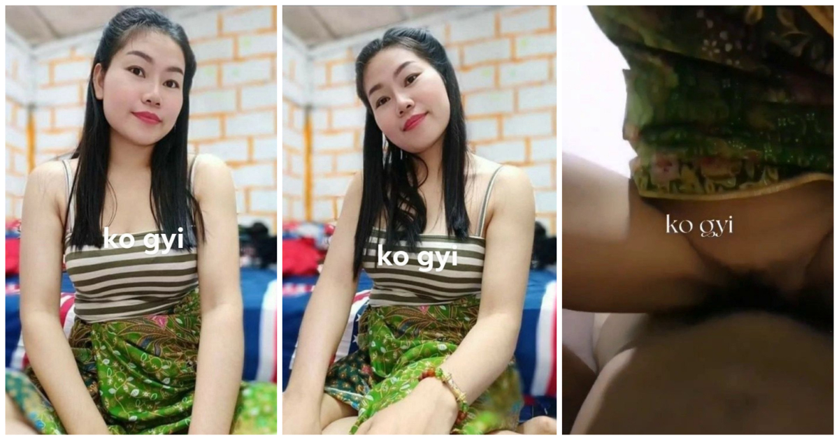 ထမိန်လေးကိုလှန်ပြီးအခုလိုမျိုးသာဆောင့်ခံလိုက်လို့ကတော့