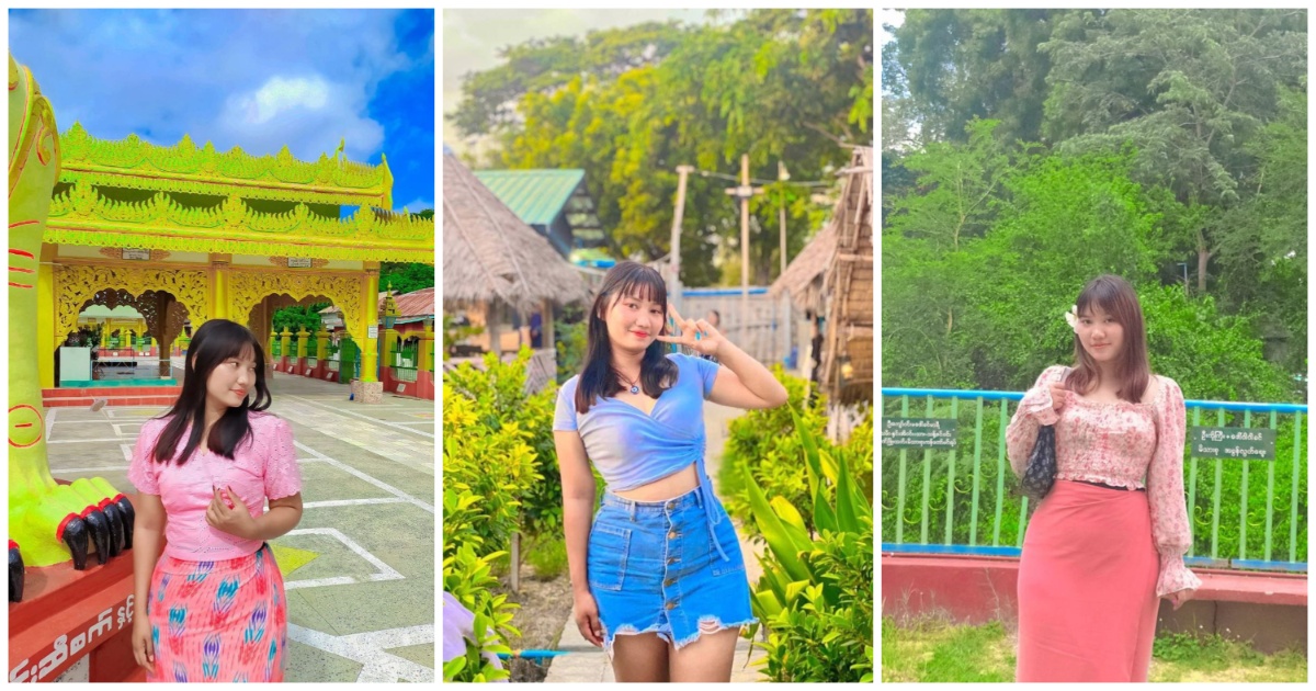 ပုလွေးလည်းပေး စိတ်ကြိုက်လည်းညှပ်ညှပ်ပီးတက်ဆောင့်နေတဲ့ ဖင်အတုံးကြီး