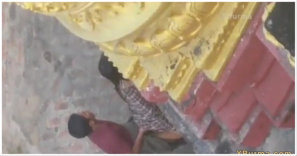 ကျော်ကြီးစော်လေးကိုဘုရားမှာချိန်းတွေ့ပြီး နေရာတောင်မရှောင်ဘူးကွာ