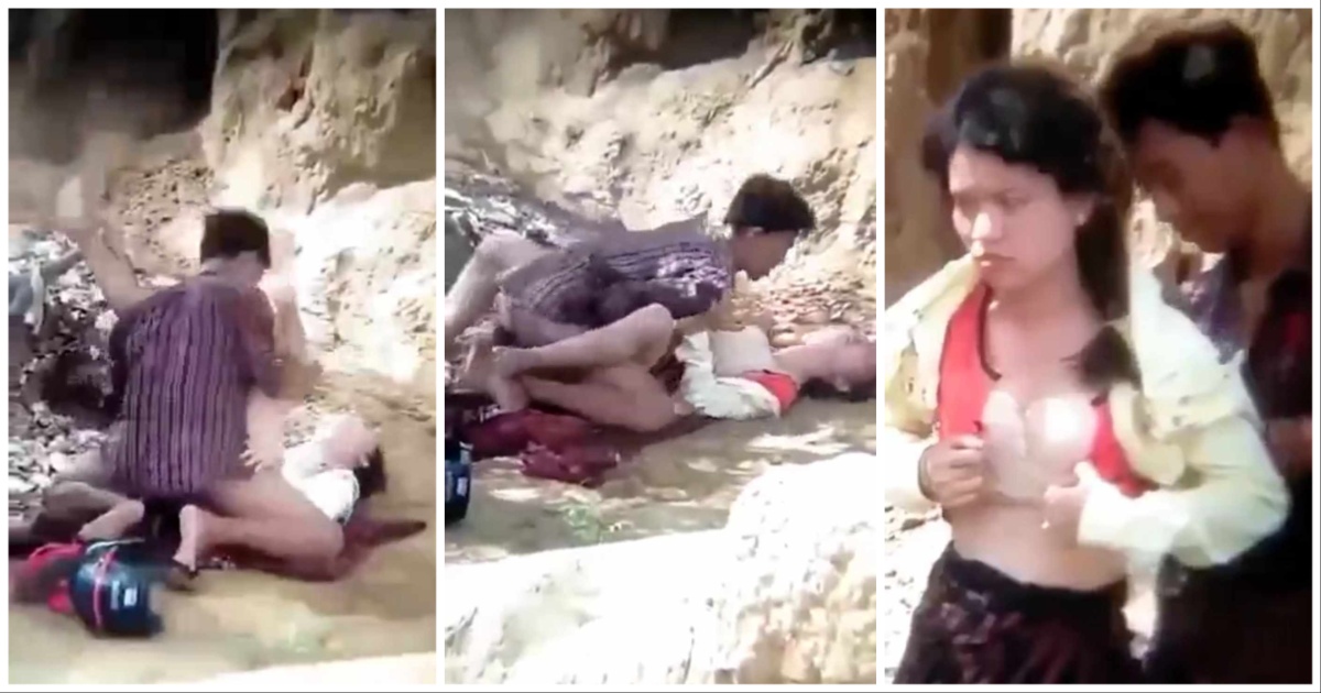 ပုဆိုးခင်းလေးပေါ်  စော်လေးကရုန်းနေတာ ကျော်ကြီးကတော့ မရမကကိုတီးတာ အတင်းဘဲ