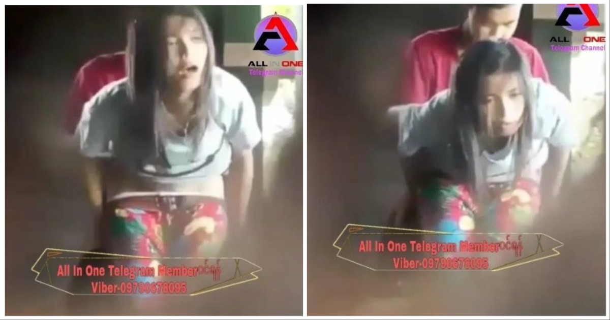 စော်လေးကနာလို့နေမယ် ကျော်ကြီးကတော့ အတင်းထည့်နေတာ ချောင်းရိုက်လေး